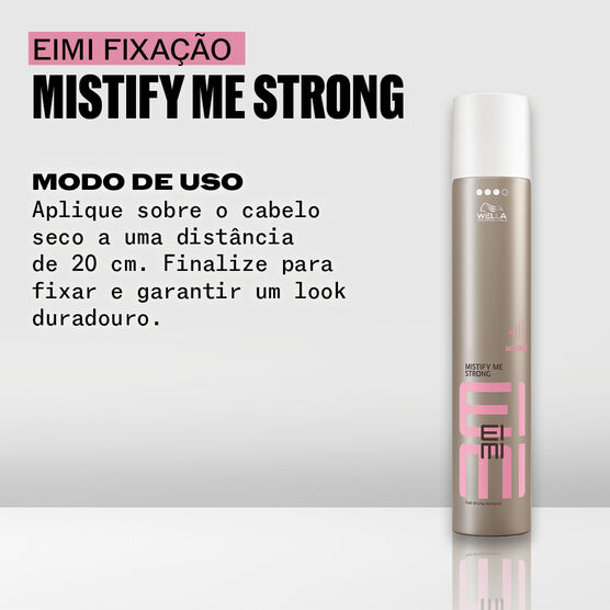 Spray de Fixação Wella EIMI Mistify Strong